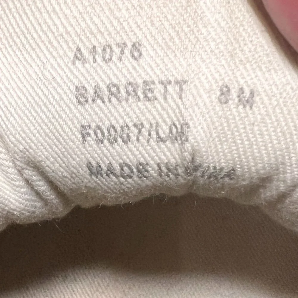 Coach barrett used
